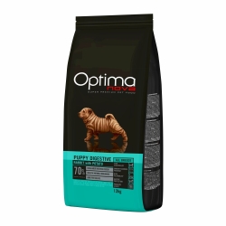 Optimanova Puppy Digestive Rabbit with Potato 12 kg - karma bezglutenowa lekkostrawna dla szczeniąt